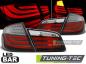 Preview: LED Lightbar Rückleuchten für BMW F10 Bj. 10-13 Rot/Chrom LED Blinker