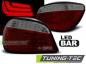 Preview: LED Lightbar Rückleuchten für BMW E60 LCI Limo Bj. 07-10 Rot/Smoke