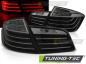 Preview: LED Lightbar Rückleuchten für BMW F10 Bj. 10-13 Schwarz Smoke LCI Optik