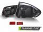 Preview: LED Lightbar Rückleuchten für BMW F10 Bj. 10-13 Schwarz Smoke LCI Optik