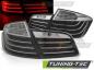 Preview: LED Lightbar Rückleuchten für BMW F10 Bj. 10-13 Schwarz/Chrom LCI Optik