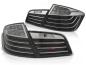 Preview: LED Lightbar Rückleuchten für BMW F10 Bj. 10-13 Schwarz/Chrom LCI Optik