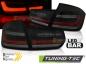 Preview: Voll LED Rückleuchten für BMW F30 Limo 11-19 Schwarz Smoke dynamischer Blinker