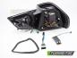 Preview: VOLL LED Lightbar Design Rückleuchten für BMW 3er E90 LCI Limousine 09-11 schwarz/rauch mit dynamischen Blinker