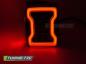 Preview: LED Lightbar Rückleuchten für Chrysler Jeep Wrangler JK ab 2007 Schwarz dynamischen Blinker