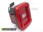 Preview: VOLL LED Upgrade Design Rückleuchten Set für Chrysler Jeep Wrangler YJ 91-96 / TJ 96-06 rot/weiß dynamisch