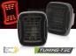Preview: VOLL LED Upgrade Design Rückleuchten Set für Chrysler Jeep Wrangler YJ 91-96 / TJ 96-06 schwarz/rauch dynamisch