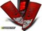 Preview: LED Rückleuchten für Ford Focus MK1 Bj. 98-04 Rot/Chrom