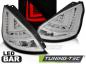 Preview: LED Lightbar Rückleuchten für Ford Fiesta MK7 Bj. 13-17 Chrom