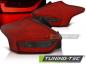 Preview: LED Lightbar Rückleuchten für Ford Focus MK3 Bj. 15-18 Rot/Smoke