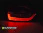 Preview: LED Lightbar Rückleuchten für Ford Focus MK3 Bj. 15-18 Rot/Smoke