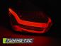 Preview: LED Lightbar Rückleuchten für Ford Focus MK3 Bj. 15-18 Smoke dynamischer Blinker