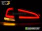 Preview: Voll LED Lightbar Rückleuchten für Ford Focus MK3 Turnier Bj. 11-18 Rot/Smoke