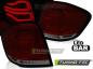 Preview: LED Lightbar Rückleuchten für Mercedes M-Klasse ML W164 Bj. 05-08 Rot/Smoke