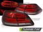Preview: Voll LED Rückleuchten für Mercedes M-Klasse ML W166 Bj. 11-15 Rot/Chrom