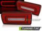 Preview: LED Lightbar Rückleuchten für Mercedes G-Klasse W463 Bj. 89 -12 Rot/Chrom