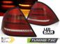 Preview: Voll LED Lightbar Rückleuchten für Mercedes C-Klasse W203 Limo  00-04 Rot/Chrom