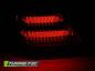 Preview: Voll LED Lightbar Rückleuchten für Mercedes C-Klasse W203 Limo 04-07 Rot/Smoke