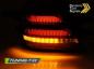 Preview: Voll LED Lightbar Rückleuchten für Mercedes C-Klasse W203 Limo 04-07 Rot/Smoke