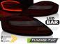 Preview: Voll LED Lightbar Rückleuchten für Porsche Boxster 987 + Cayman  04-09 Rot/Smoke
