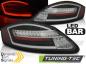 Preview: Voll LED Lightbar Rückleuchten für Porsche Boxster 987 + Cayman 04-09 Schwarz