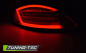 Preview: Voll LED Lightbar Rückleuchten für Porsche Boxster 987 + Cayman 04-09 Schwarz