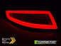 Preview: Voll LED Lightbar Rückleuchten für Porsche 911 997 Bj. 04-08 Rot/Chrom