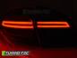 Preview: Voll LED Lightbar Rückleuchten für Porsche Cayenne 958 92A Bj. 10-14 Rot/Chrom