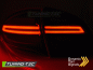 Preview: Voll LED Lightbar Rückleuchten für Porsche Cayenne 958 92A 10-14 Schwarz Smoke
