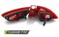 Preview: LED Lightbar Rückleuchten für Seat Leon 1P1 Facelift Bj. 09-12 Rot/Smoke