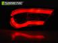 Preview: LED Lightbar Rückleuchten für Seat Ibiza 6J 3 Türer Bj. 08-15 Smoke