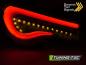 Preview: LED Lightbar Rückleuchten für Toyota GT86 Bj. 12-21 Rot dynamischer Blinker