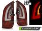 Preview: LED Lightbar Rückleuchten für VW UP! und Skoda Citigo Bj. 11-21 Rot/Chrom