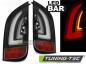Preview: LED Lightbar Rückleuchten für VW UP! und Skoda Citigo Bj. 11-21 Schwarz