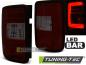 Preview: LED Lightbar Rückleuchten für VW Caddy 3 (2K) Bj. 03-14 Rot/Smoke