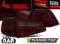 Preview: Voll LED Lightbar Rückleuchten für VW Golf 7 (VII) Limo Bj. 12-17 Rot/Smoke