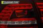 Preview: LED Rückleuchten für VW Golf 7 (VII) Limo 12-17 Rot/Chrom dynamischer Blinker