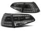 Preview: LED Rückleuchten für VW Golf 7 (VII) Limo Bj. 12-17 Schwarz dynamischer Blinker