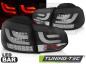 Preview: LED Lightbar Rückleuchten für VW Golf 6 (VI) Bj. 08-12 Schwarz