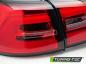 Preview: Voll LED Lightbar Rückleuchten für VW Golf 7 (VII) Variant 17-20 Rot/Chrom