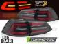 Preview: Voll LED Lightbar Rückleuchten für VW Golf 7  Variant Facelift Bj. 17-20 Schwarz