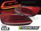 Preview: LED Lightbar Rückleuchten für VW Scirocco 3 (III) Bj. 08-14 Rot