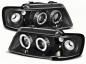 Preview: Angel Eyes Scheinwerfer für Audi A3 (8L) 96-00 schwarz