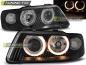 Preview: Design Angel Eyes Scheinwerfer für Audi A3 (8L) 00-03 schwarz