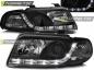 Preview: LED Tagfahrlicht Design Scheinwerfer für Audi A4 B5 99-00 schwarz