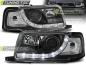 Preview: LED Tagfahrlicht Design Scheinwerfer für Audi 80 B4 91-96 schwarz