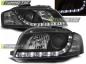 Preview: LED Tagfahrlicht-Design Scheinwerfer für Audi A3 8P 04-08 schwarz