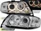 Preview: Scheinwerfer Angel Eyes für Audi A6 C5 4B Bj. 97-01 Chrom