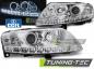Preview: LED Angel Eyes Scheinwerfer für Audi A6 C6 (4F) 04-08 chrom