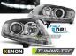 Preview: Xenon DRL LED Tagfahrlicht Scheinwerfer für Audi A6 C6 4F Bj. 04-08 Chrom
